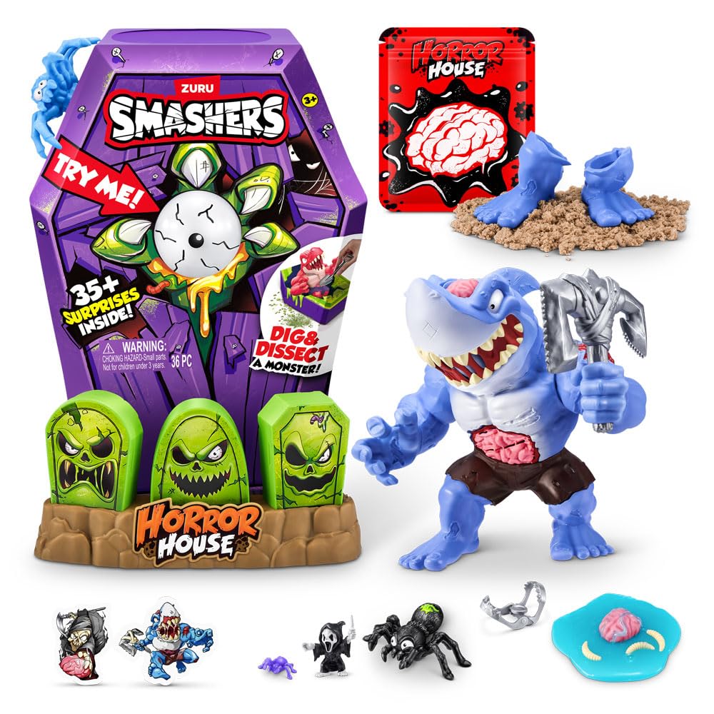 【新品未開封】AMOS TOY House of Horror（6体セット） Fun Divirta-se - Smashers Horror House - Séries 1 - Casa do Horror
