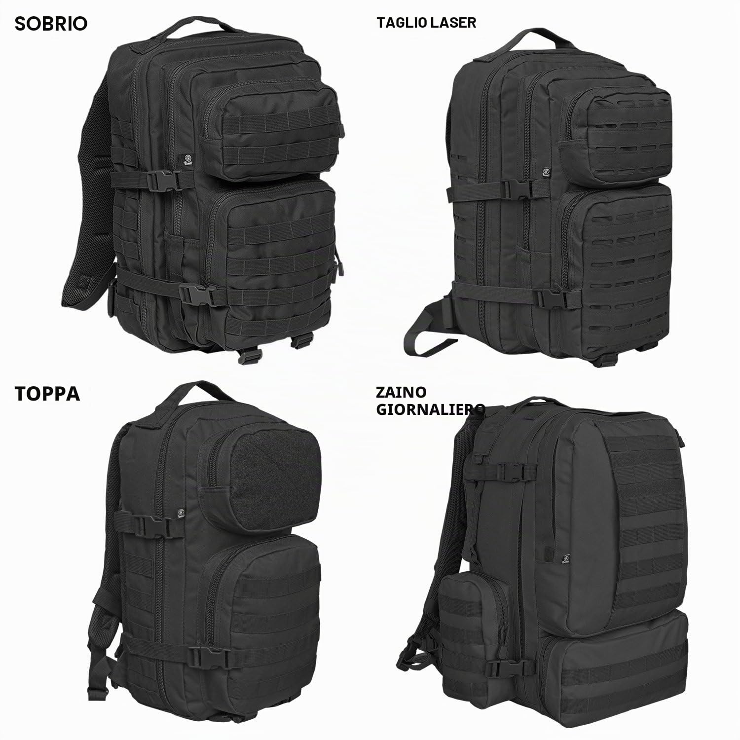 Brandit Us Cooper - Zaino Medio Zaino Unisex - Adulto (Pacco da 1)