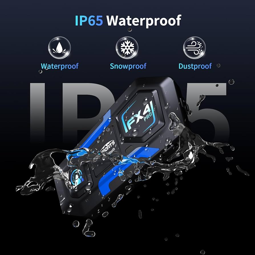 Amazon.com: Fodsports Motorcycle Bluetooth Intercom FX4 Pro