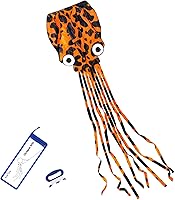 Vista 7 de Cometa grande, pulpo, sin esqueleto, cometas de parapista suave para niños y adultos, playa, parque, jardín, patio de juegos, diversión