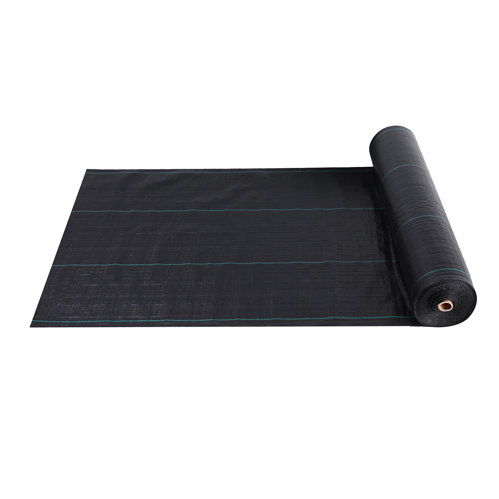 simpa Weed Control Black Membrane Fabric. Effective Weed Prevention - Size 2m x 25m 100GSM.
