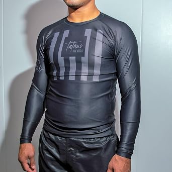 Tatami Fightwear Control Long Sleeve Rashguard - Black