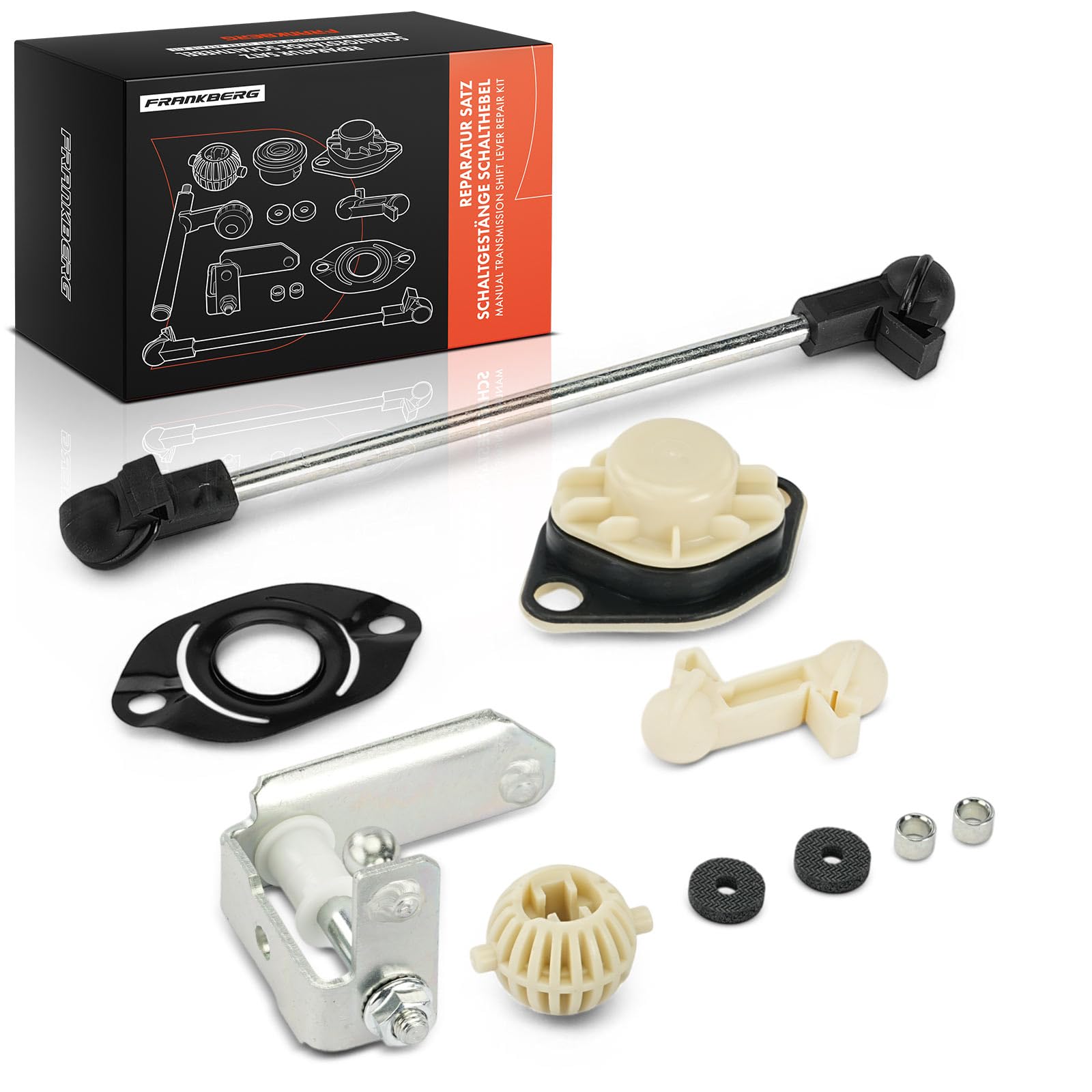 Frankberg Kit de reparación de la palanca de cambios 1H0798000 | Compatible con: V.e.n.t.o 1H2, Golf III 1H1, Golf III Variante 1H5
