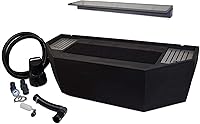 Vista 11 de Half Off Ponds Elegant Spillway Kits - SE12-16BK - Kit de derrame acrílico iluminado de 12 pulgadas que cambia de color con lavabo PondBuilder de 12