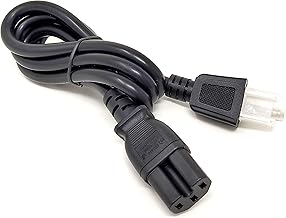 HASMX 3 Prong Percolator Power Cord 36" for Farberware FCP280 A B Percolator , Replacement Coffee Part 3pin Cord Black 3ft Length (1-Pack)
