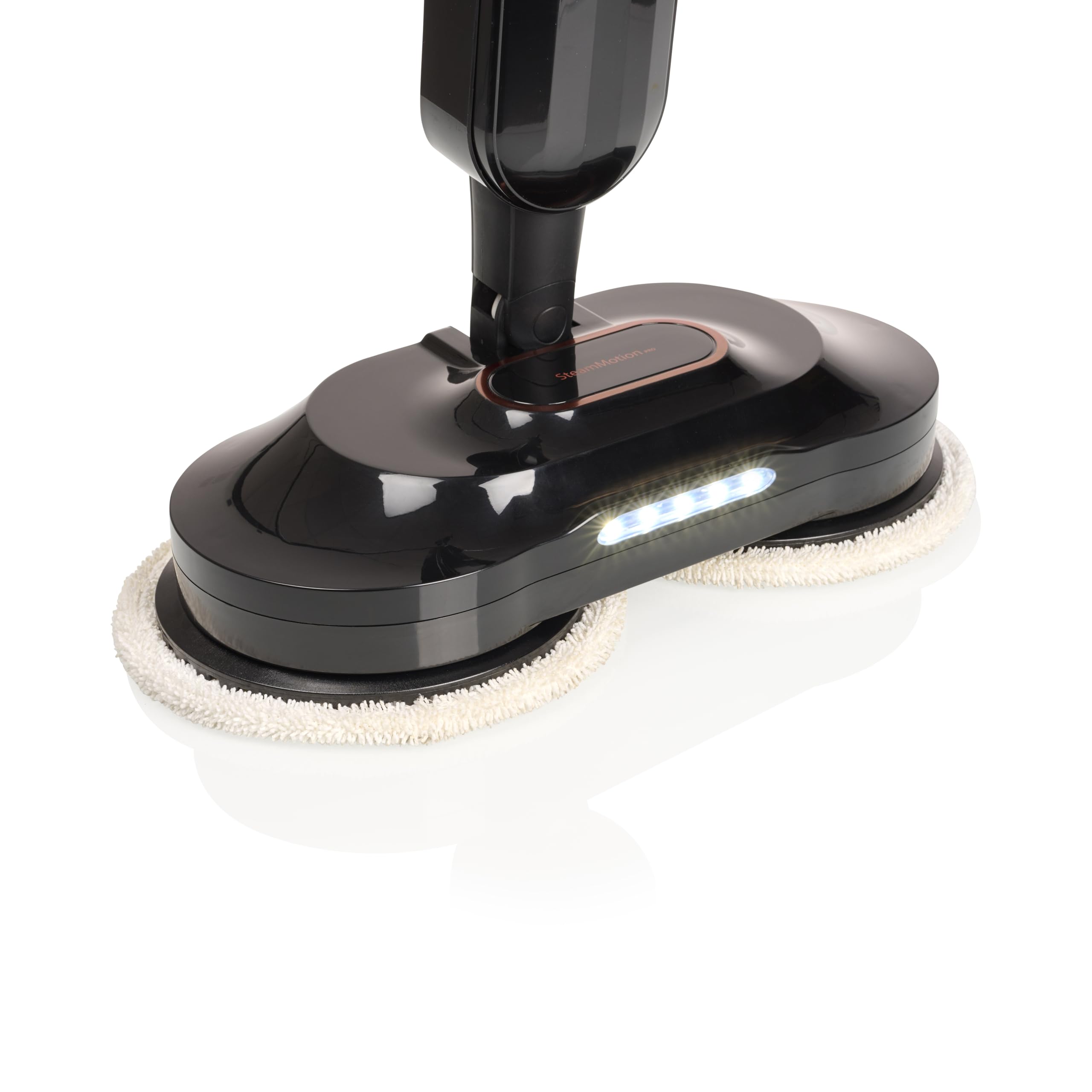 Princess SteamMotion Plus Lavapavimenti a Vapore per Superfici Dure, Erogazione Vapore 30 g/min, 2 Livelli di Vapore, Serbatoio 520 ml, Luce LED, Spegnimento Automatico, 338000