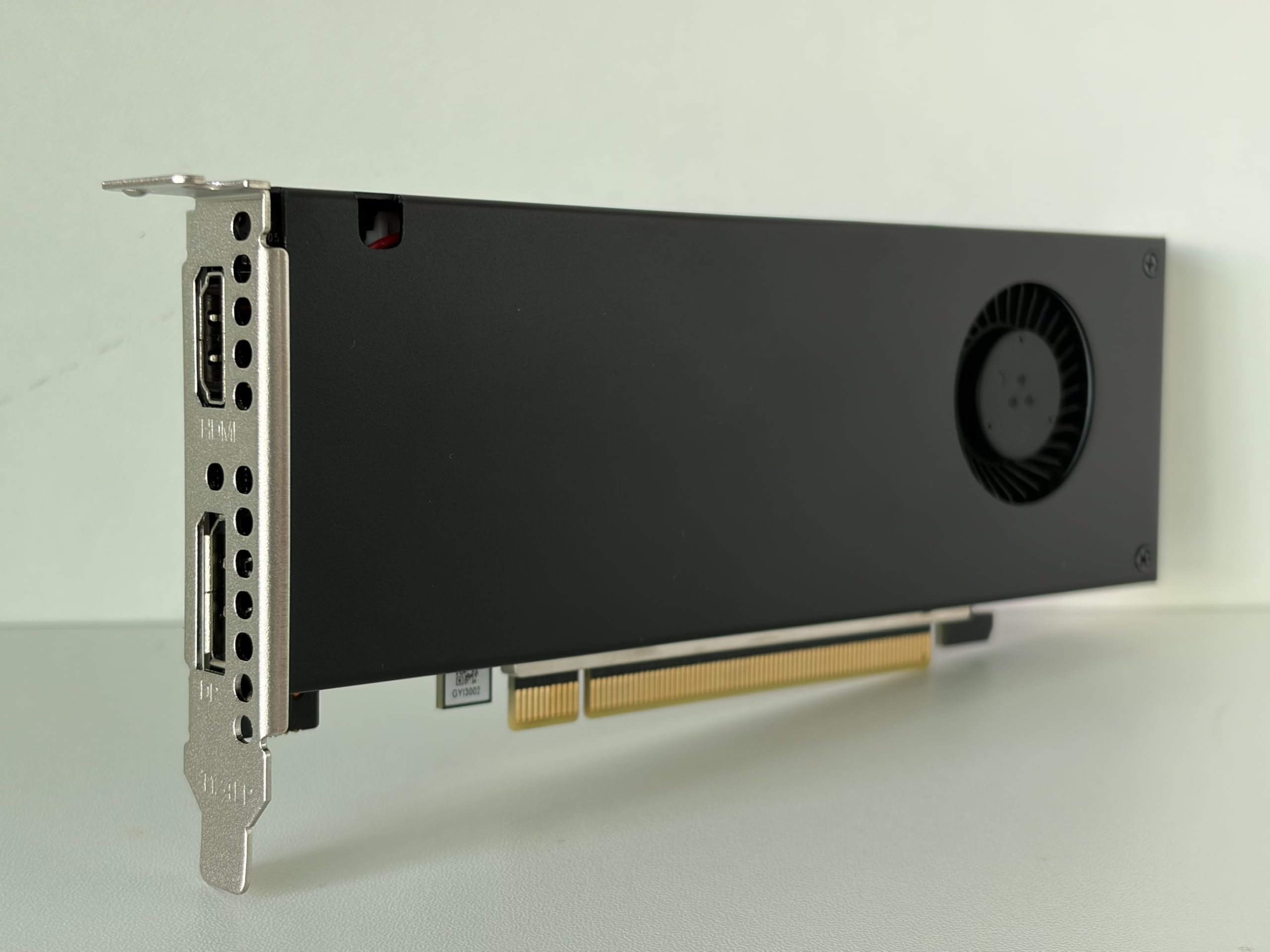 Abovetop RTX A2000 karta graficzna 8 GB, karta graficzna NVIDIA, niskoprofilowa konstrukcja z pojedynczym gniazdem, do mini komputerów i stacji roboczych
