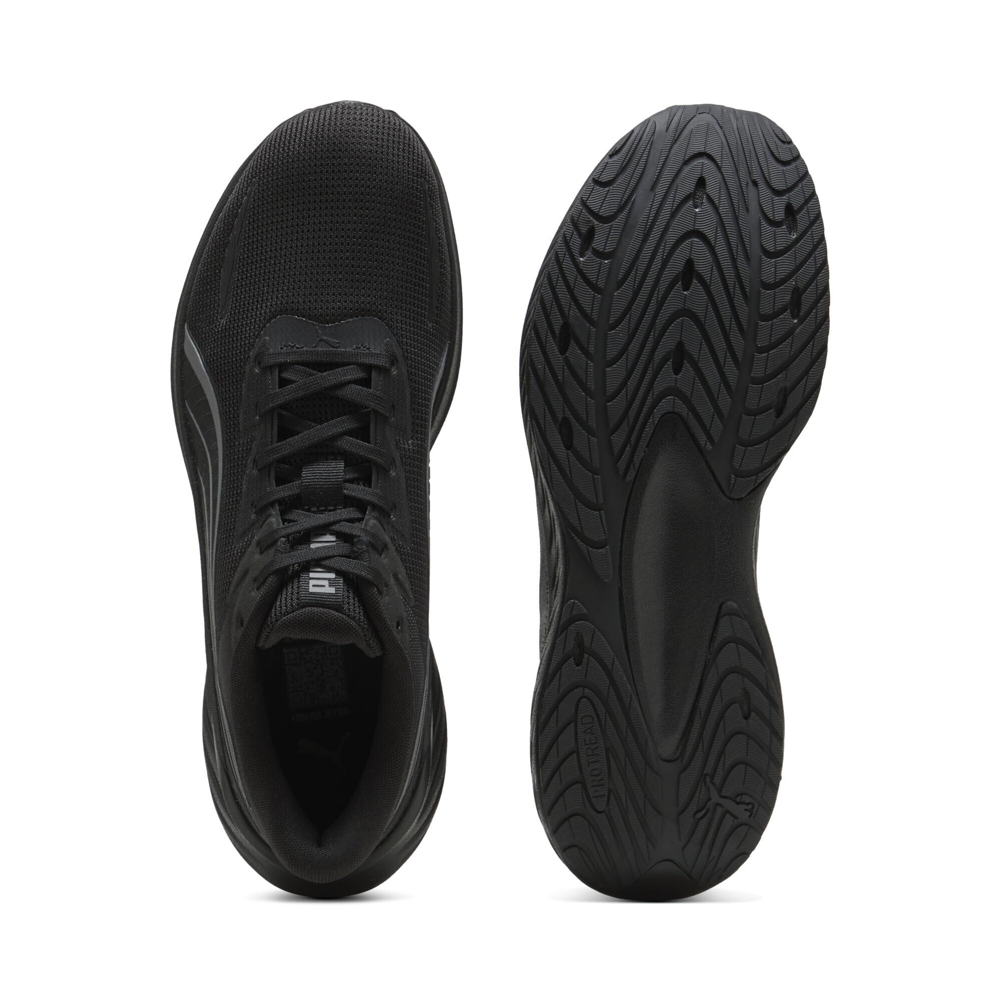 PUMA Erwachsene Pounce Lite 2 Laufschuhe 46, Black Cool Dark Gray