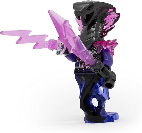Miniatura 5 de LEGO Ninjago Crystalized Minifigura General Aspheera con espada y relámpago de vengestone