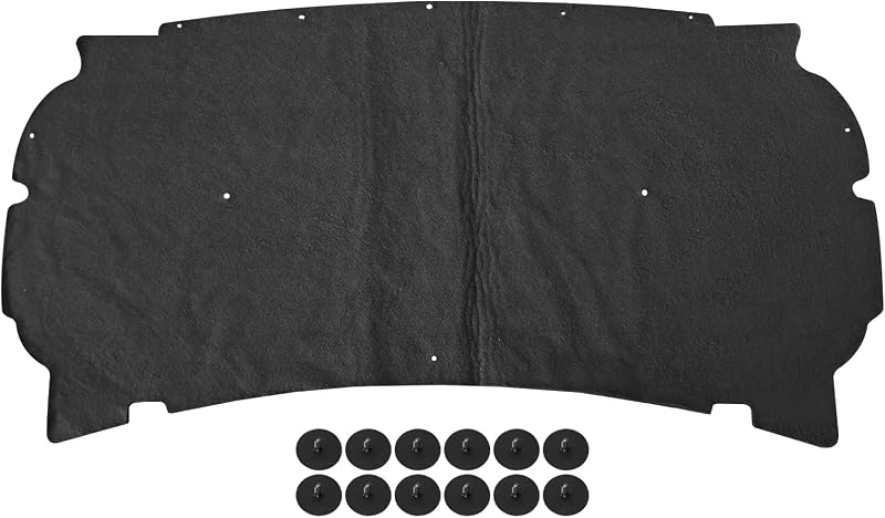 Manta de isolamento térmico e acústico do capô Lizixny para Ford F-150 2004-2008 – com presilhas