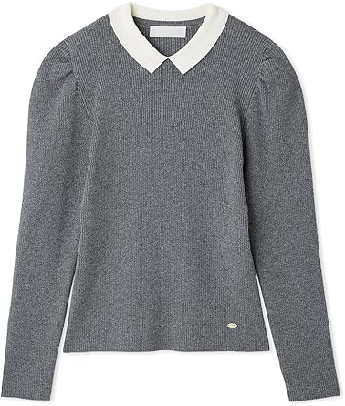 Amazon | [セルフォード] カシミア混襟付きニット CWNT255004