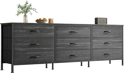 Amazon.com: Huuger 63 Inch Dresser for Bedroom, Dresser for Closet with ...