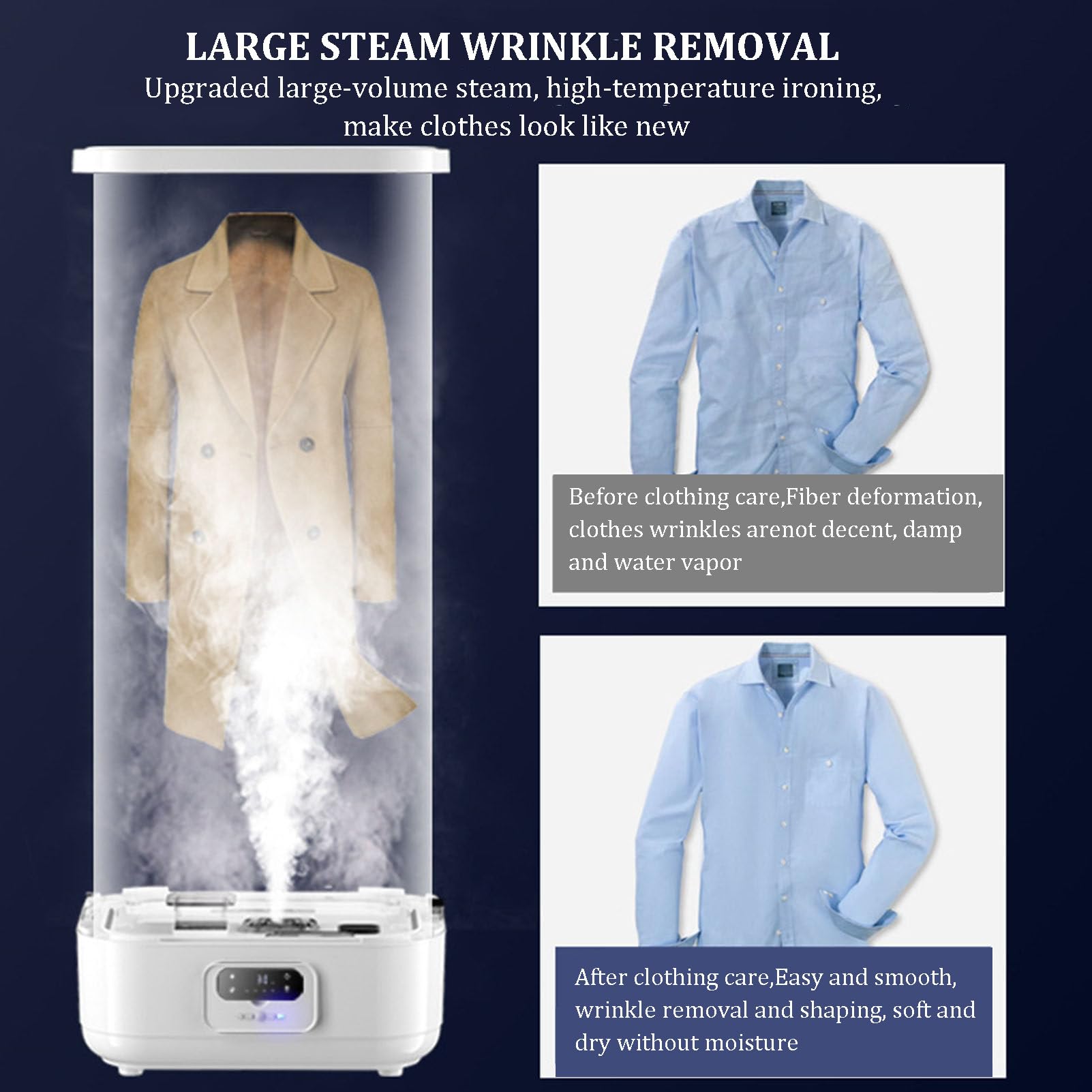 Planchadora Y Secadora De Ropa Automática | Secadora De Vapor Portátil Para Uso Doméstico - Elimina Arrugas Y Elimina ácaros, Caja De Aromaterapia Integrada