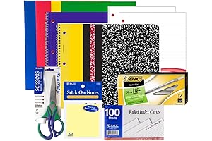 Back to School Supply Bundle with 25 Essential Items for High School and College Students