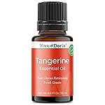 Viva Doria Tangerine Essential Oil, 100% Pure, Natural Essential Oil, Undiluted, for Aromatherapy | Food Grade, 15 mL (0.5 Fluid Ounce)