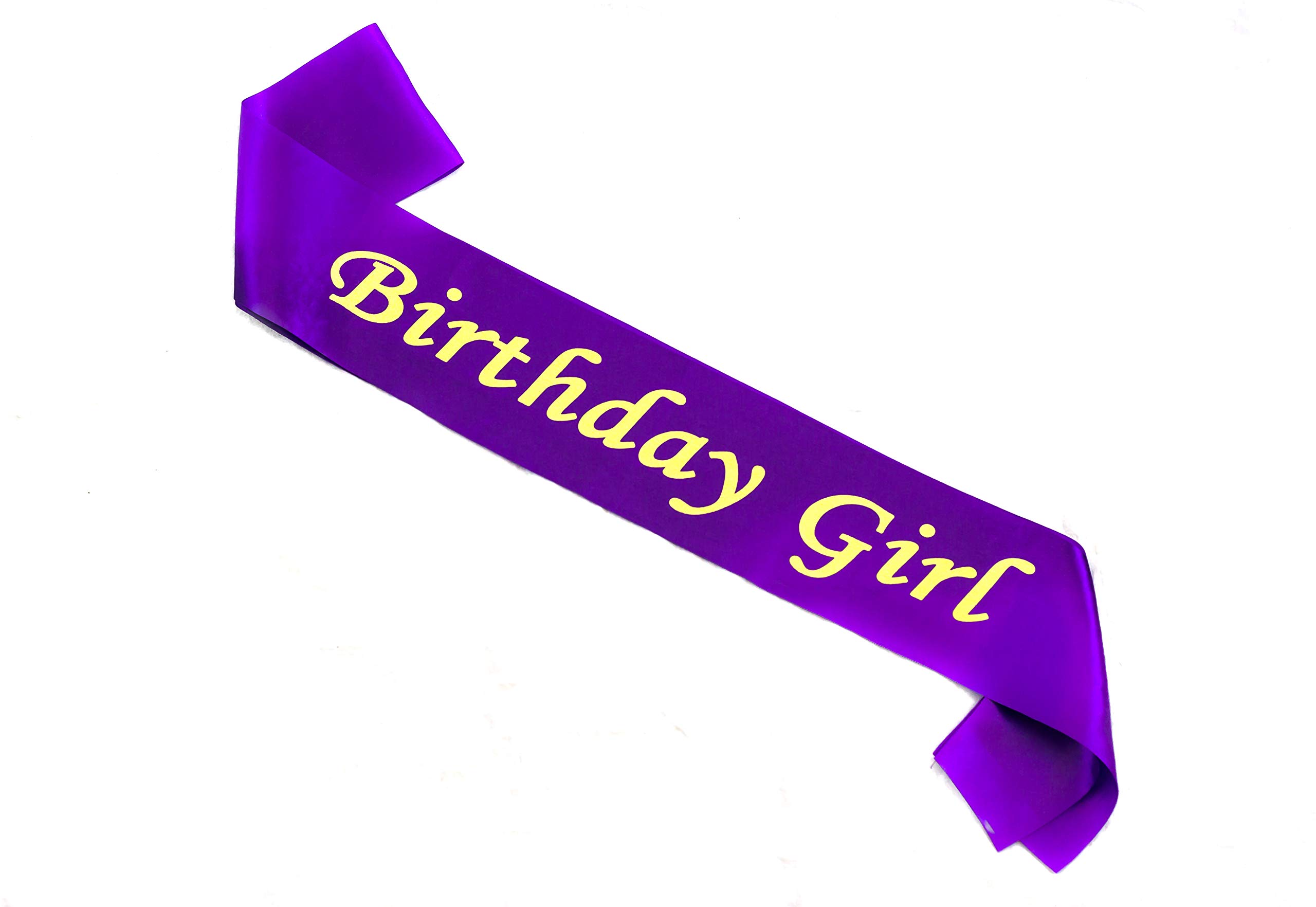 Purple Happy Birthday Party Decorations Supplies Set For Adult