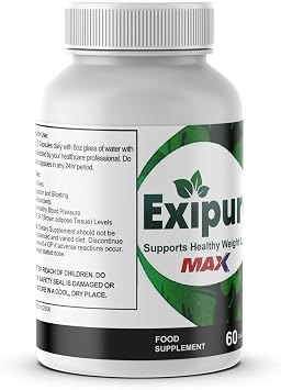 EXIPURE MAX Food Supplement, Supports Healthy Weight Loss - 60 Capsules