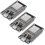 3 Pcs ESP32 Development Board ESP-WROOM-32 ESP-32S Dual Mode WiFi Bluetooth Dual Cores Microcontroller 30 Pin Low Power Compatible with A rduino IDE