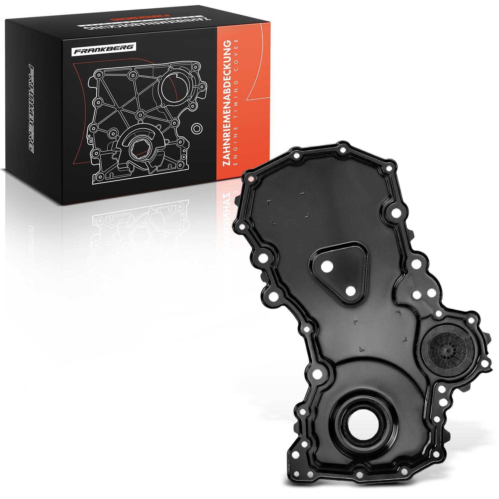 Frankberg Coperchio della cinghia di distribuzione diesel 2005433 | Compatibile con: Autobus Transit V363 FAD FBD, Autobus Transit Custom V362 F3, Transit V363 Box FCD FDD