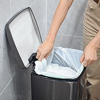 Vista 4 de TYPLASTICS Bolsas de basura altas con cordón para cocina, 13 galones, 110