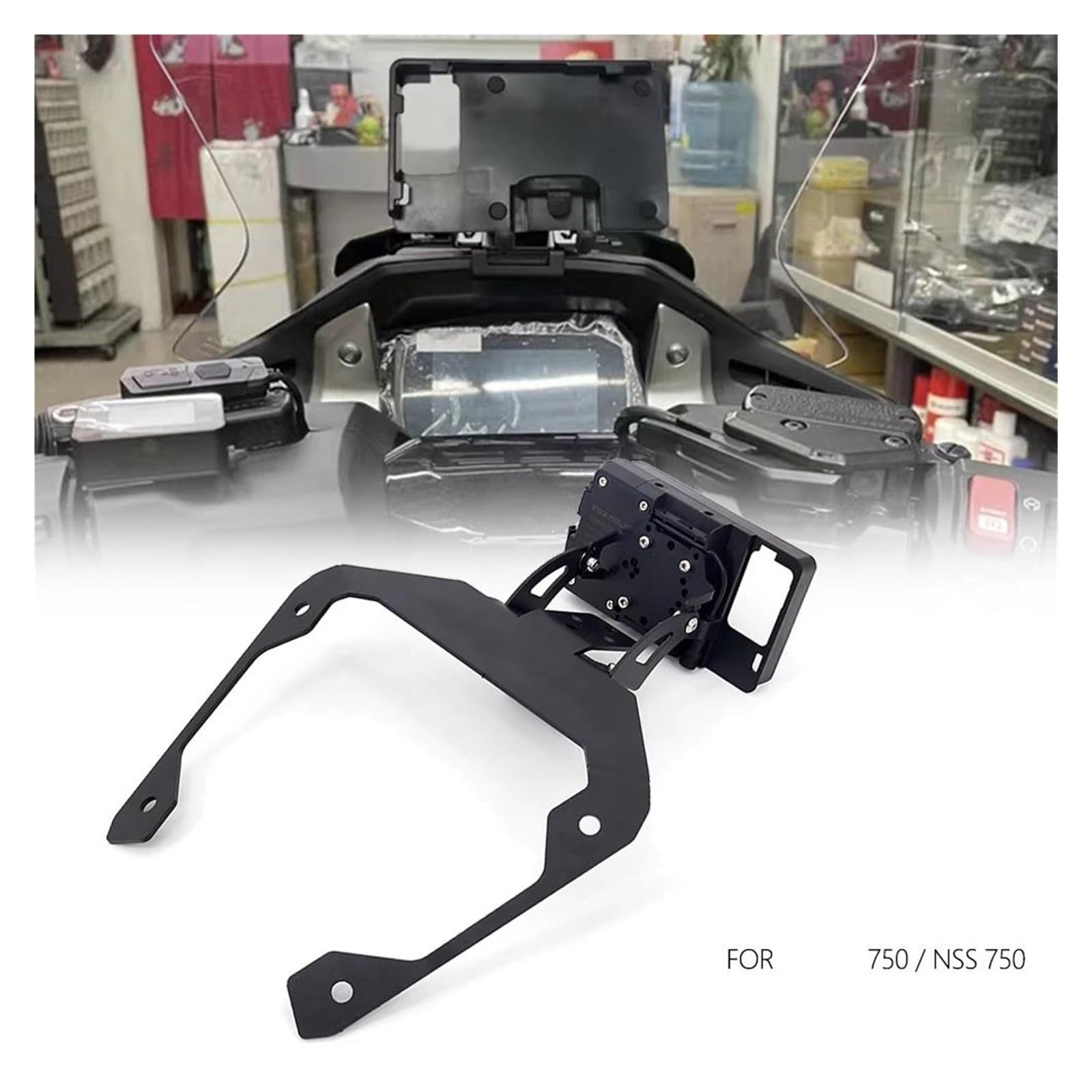 Supporto Per Cellulare E Navigatore GPS Per Moto Per Forza 750 / NSS(Style AB)