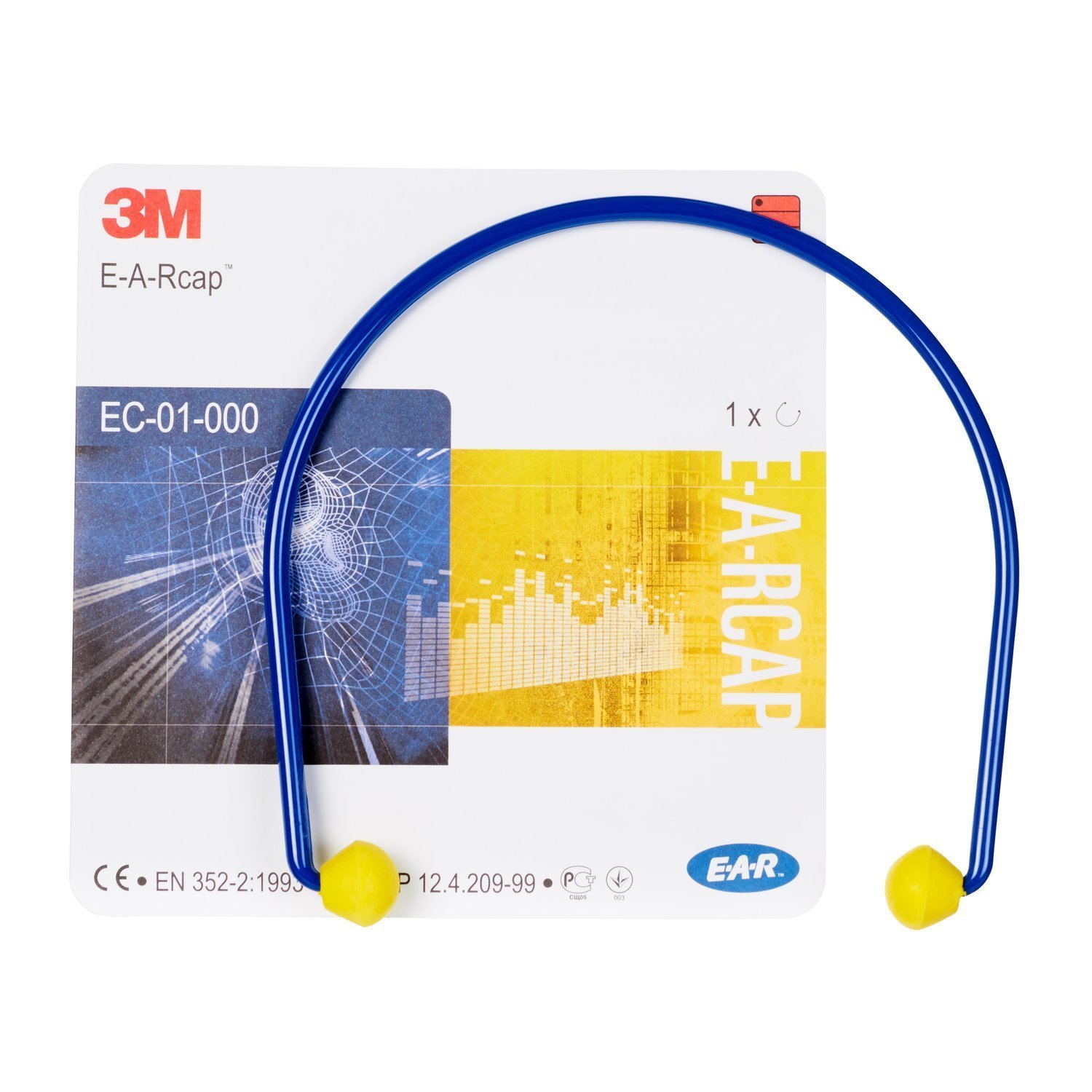 3ME-A-R EarCap Hearing Protector 17dB Ref EC-01-000 - Pack 10