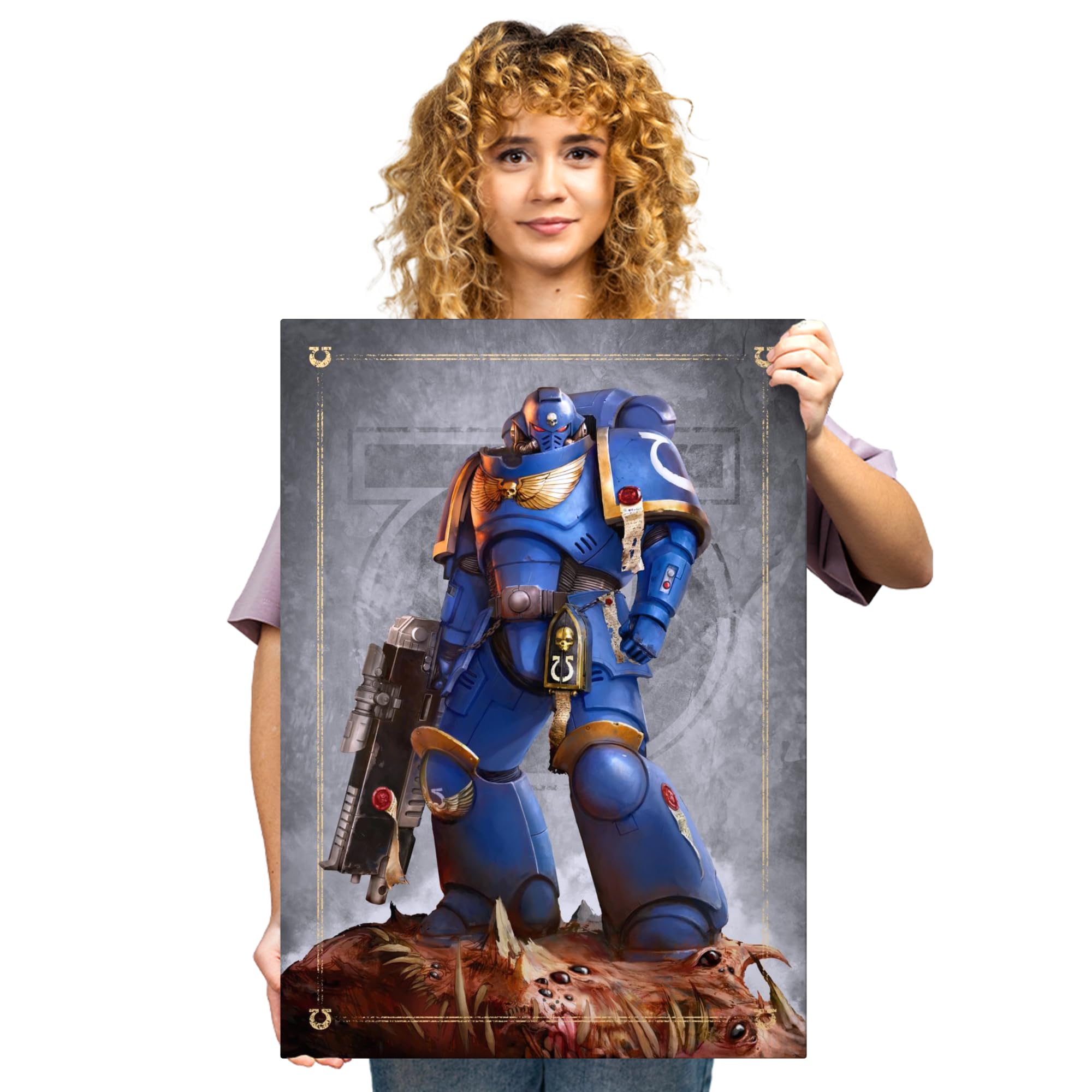 Amazon.com: Displate Official Warhammer Metal Poster Magnetic