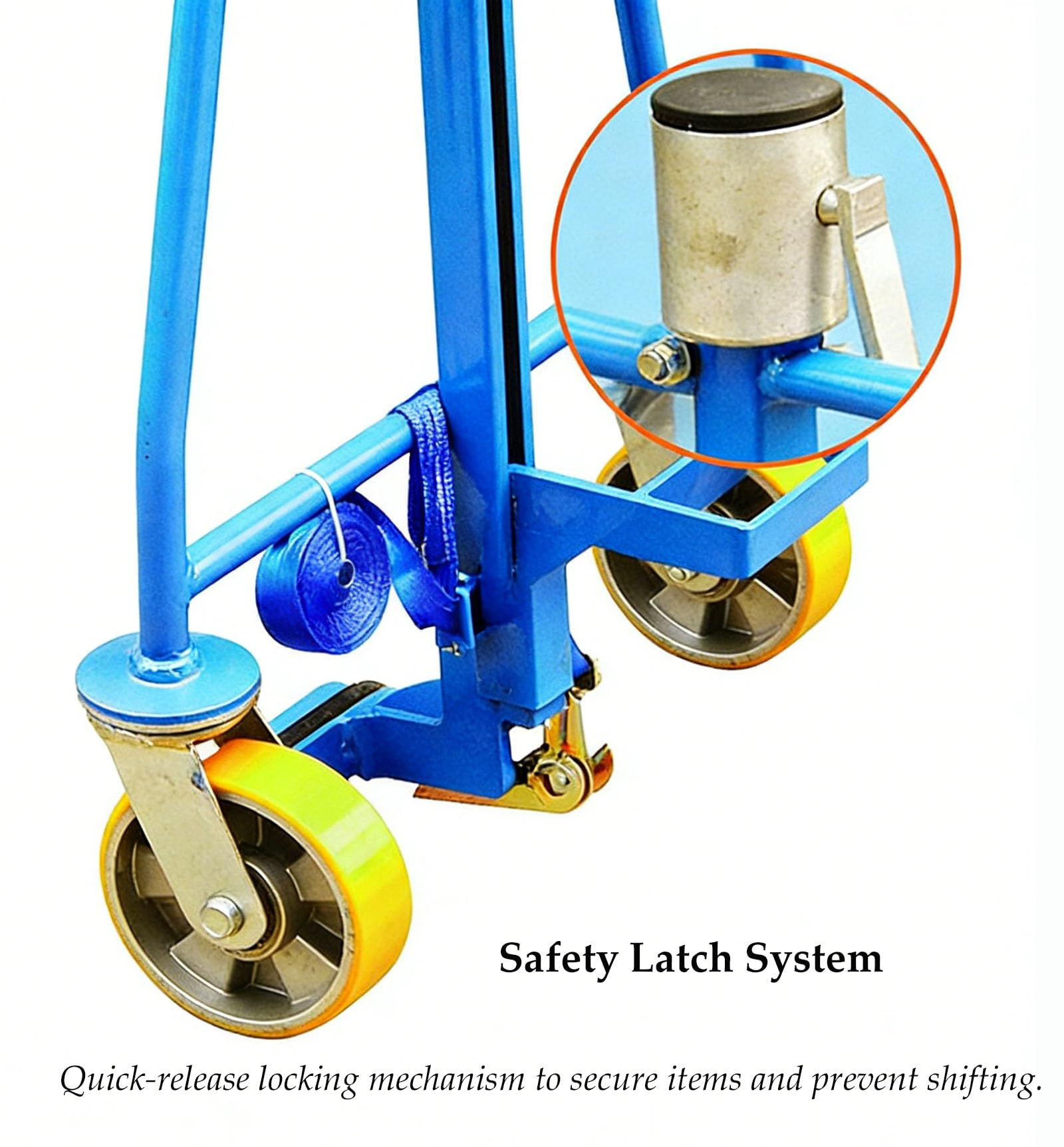 Carrello manuale per movimentazione mobili, capacità 600 kg, con 4 ruote, carrello resistente per spostare oggetti pesanti (set da 2)