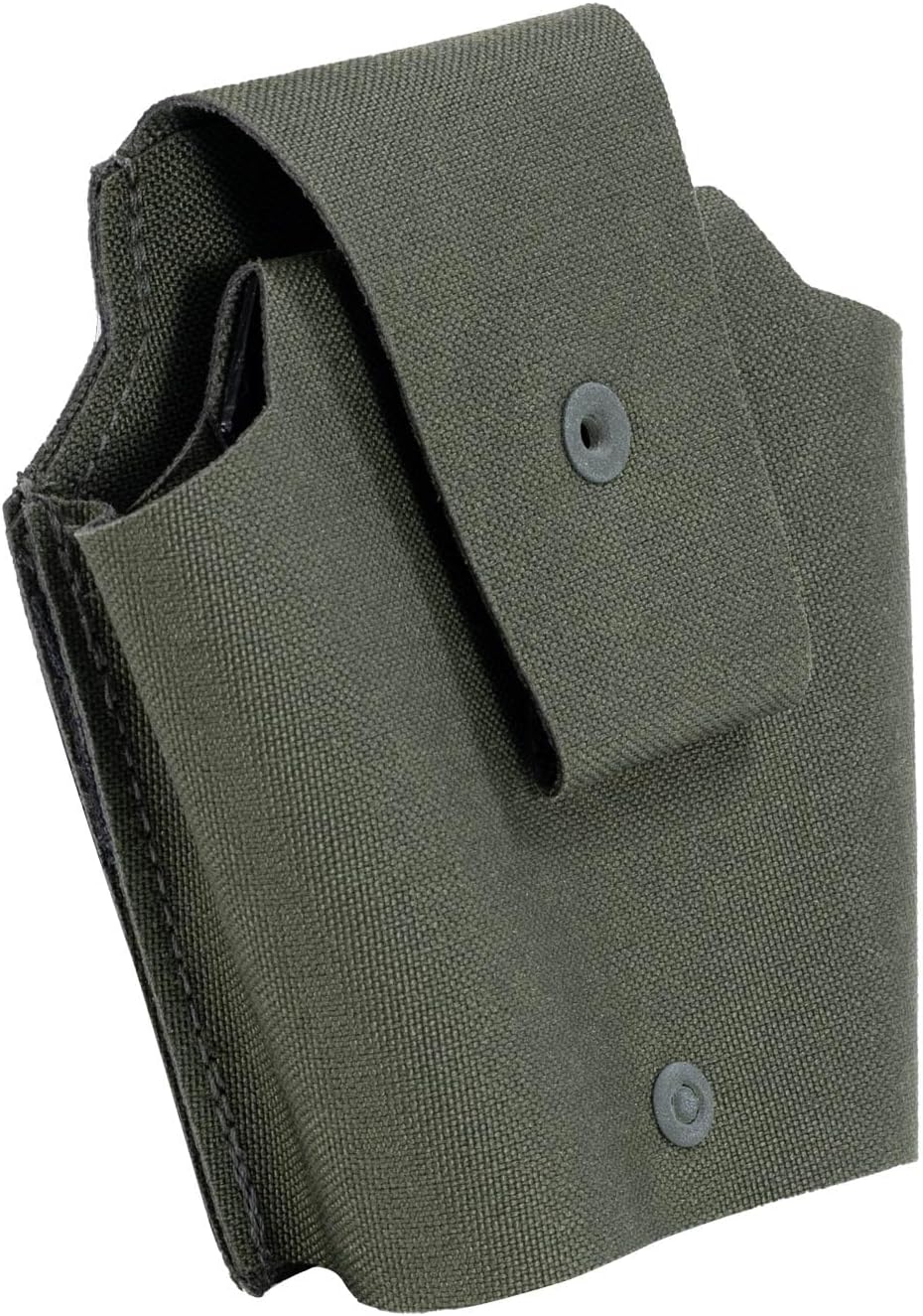 Universal Double Handcuff Pouch, High-Strength Laminate Material, MOLLE Compatible, Snap Retention, Multiple Colors