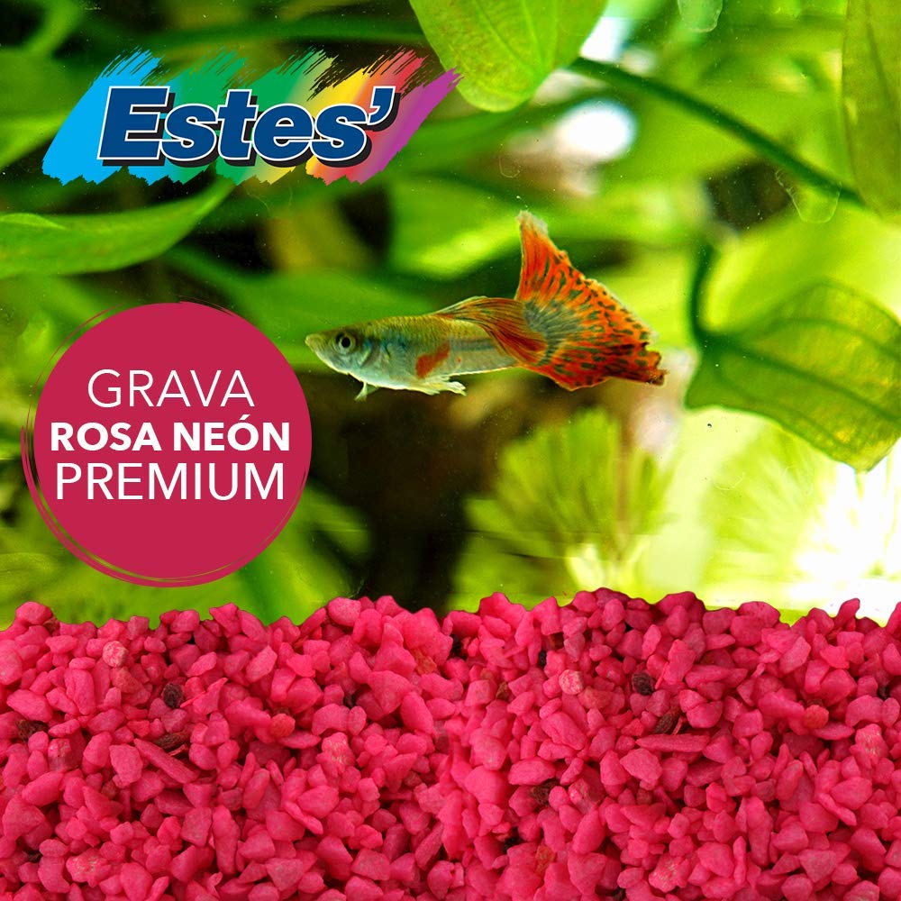 Spectrastone Permaglo Rose Gravier pour Aquarium pour Les Aquariums d'eau Douce, Sac de 2,3 Kilogram