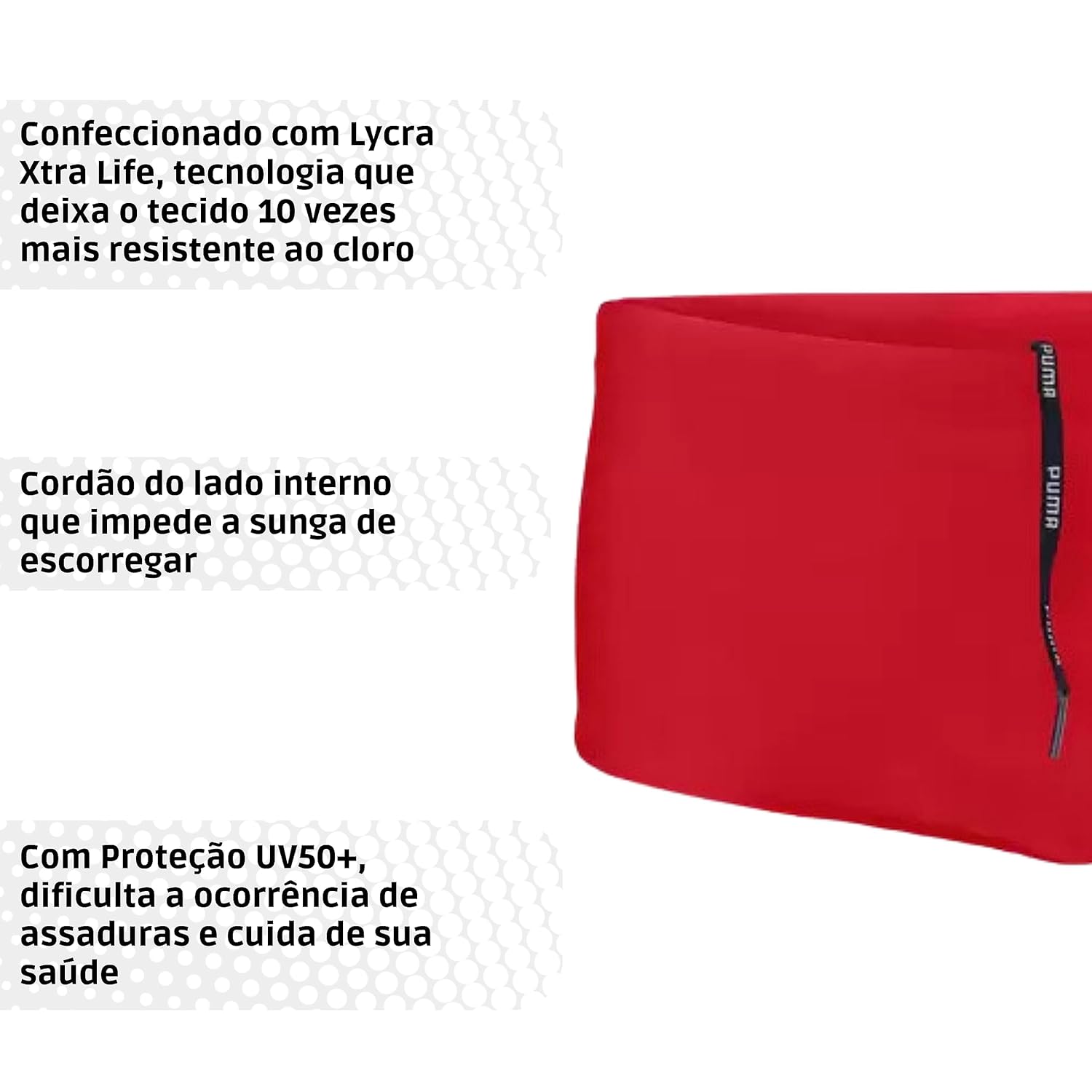 Sungas Swimming 26015001 PUMAMasculino em promoção! Veja a oferta e mais achadinhos de Moda praia 5 Hoje é o melhor dia para comprar Sungas Swimming 26015001 PUMAMasculino com aquele preço maroto! Promoção! Aproveite a oferta! 5