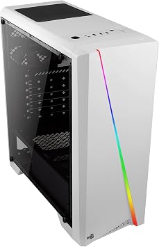 Gamer Enclosure Mid Tower RGB Cylon White AEROCOOL