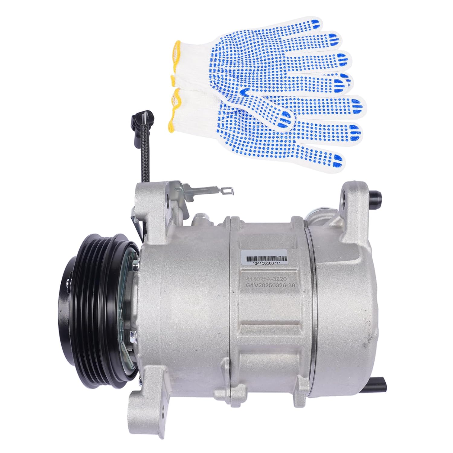 Air Conditioner A/C Compressor Replacement for Cadillac Escalade Escalade ESV, Chevy Suburban Tahoe, GMC Yukon Yukon XL 5.3L 6.2L V6 V8 2015-2020# 197333 197381 20936344 22986660 84317510