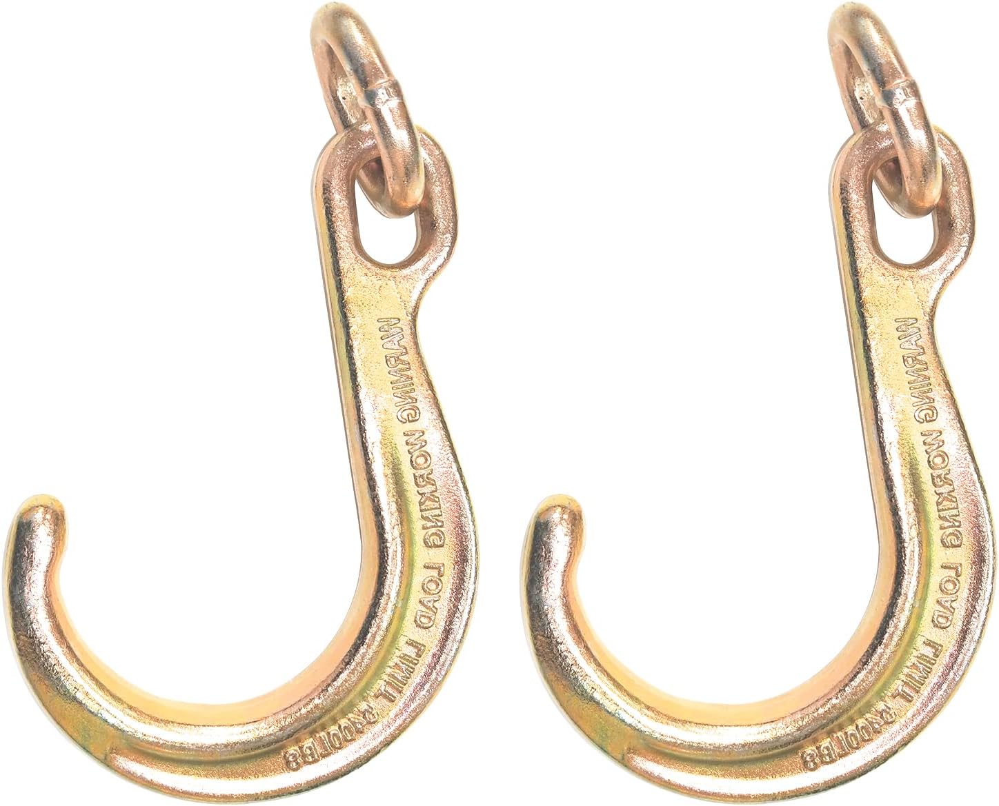 YATOINTO 2pcs 8" Inch J Tow Hook with Link, Heavy Duty G70