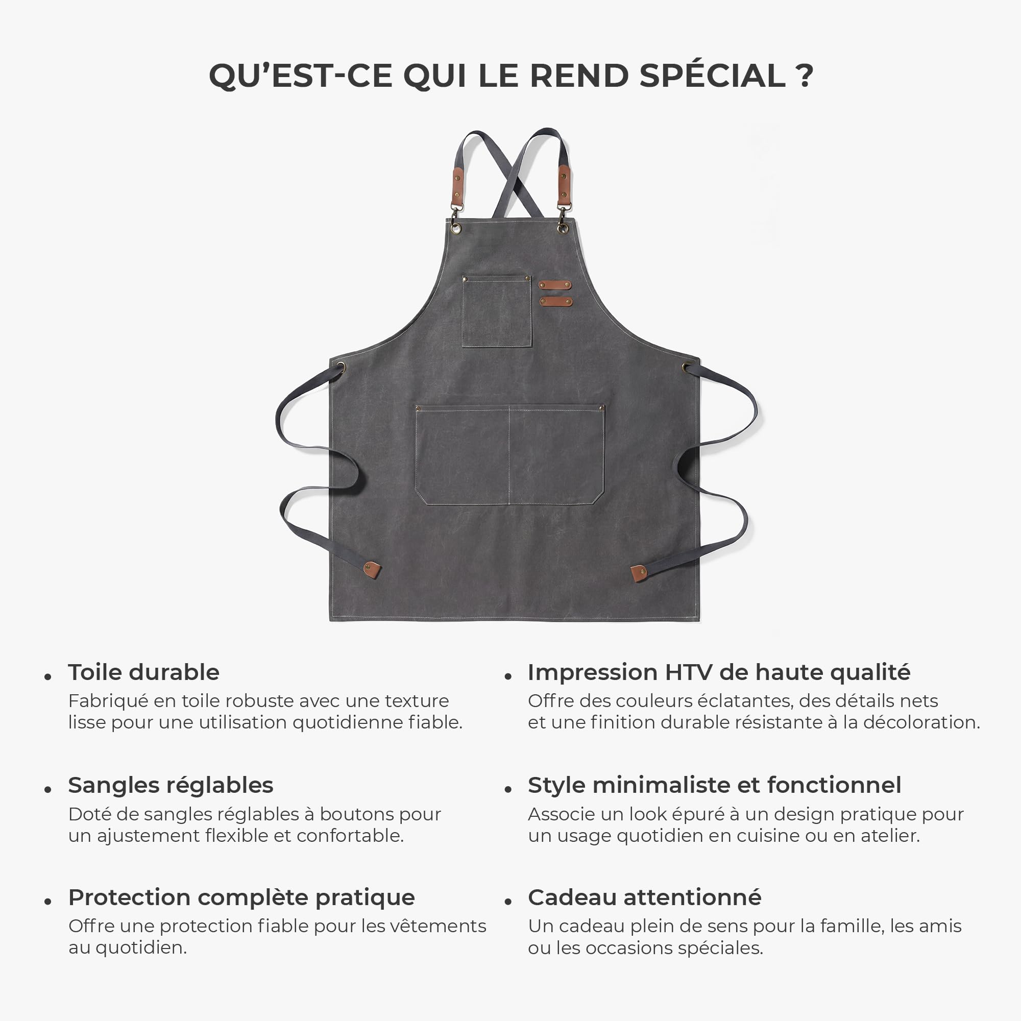 Cadeau Plus Tablier De Cuisine Personnalisé Photo - Papa Papy Roi Du Barbecue - Tablier Cuisine Papa, Cadeau Fete Des Peres, Fete des peres Tablier, Tablier cuisine homme barbecue