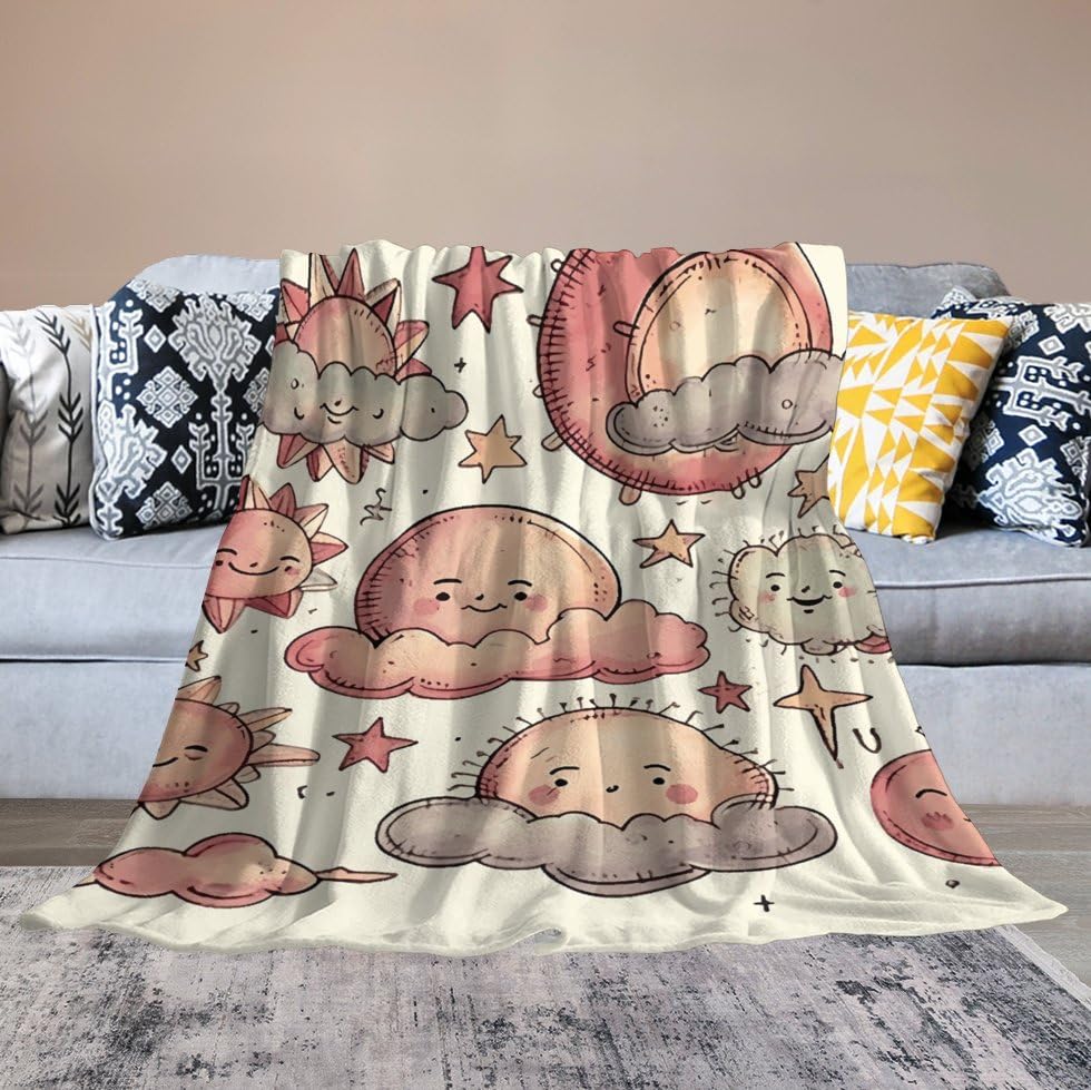 Couverture flanelle légère sous la climatisation pour nuits d'été