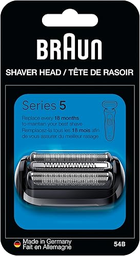Braun Cabezal de repuesto para afeitadora eléctrica serie 5, conecta fácilmente tu cabezal de afeitadora para un afeitado tan eficiente como el