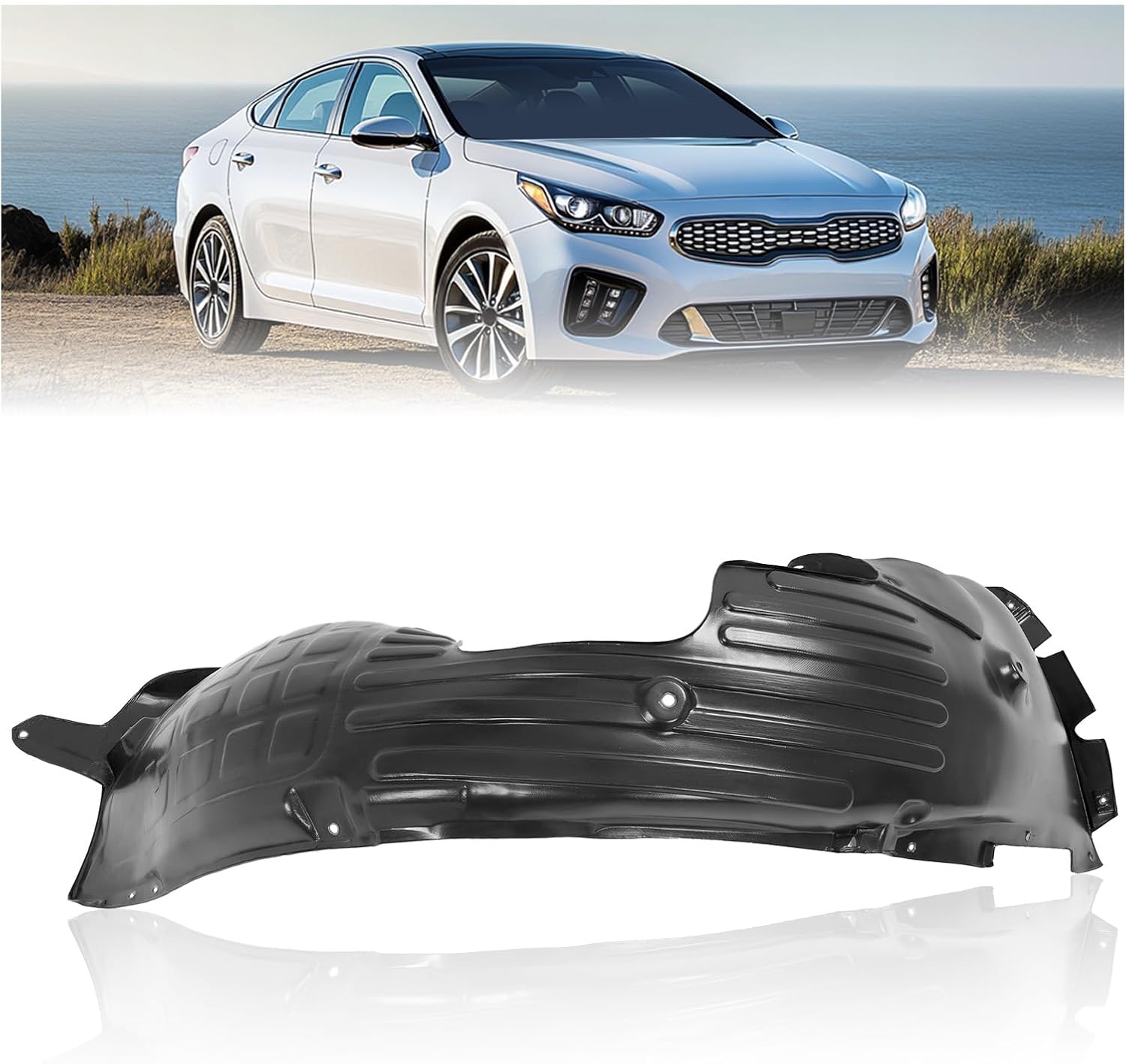 JMTAAT Front Right Inner Fender Liner for 2016-2018 Kia Optima