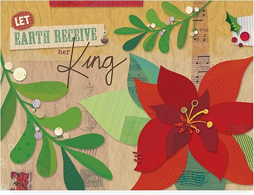 Trademark Fine Art, 14x19 Poinsettias 3 de Holli Conger