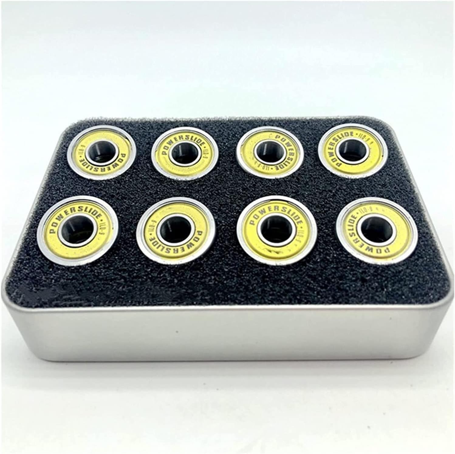 Bearings 16pcs Powerslide ILQ-9 608 Inline Skates Bearing for Slalom Roller Skate 608zz Gold