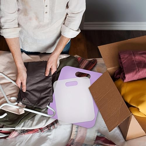 Miniatura 5 de Alipis 2 tableros de carpetas de camisas: tablas plegables de plástico para ropa, organizador de camisetas, herramientas plegables para suéteres de