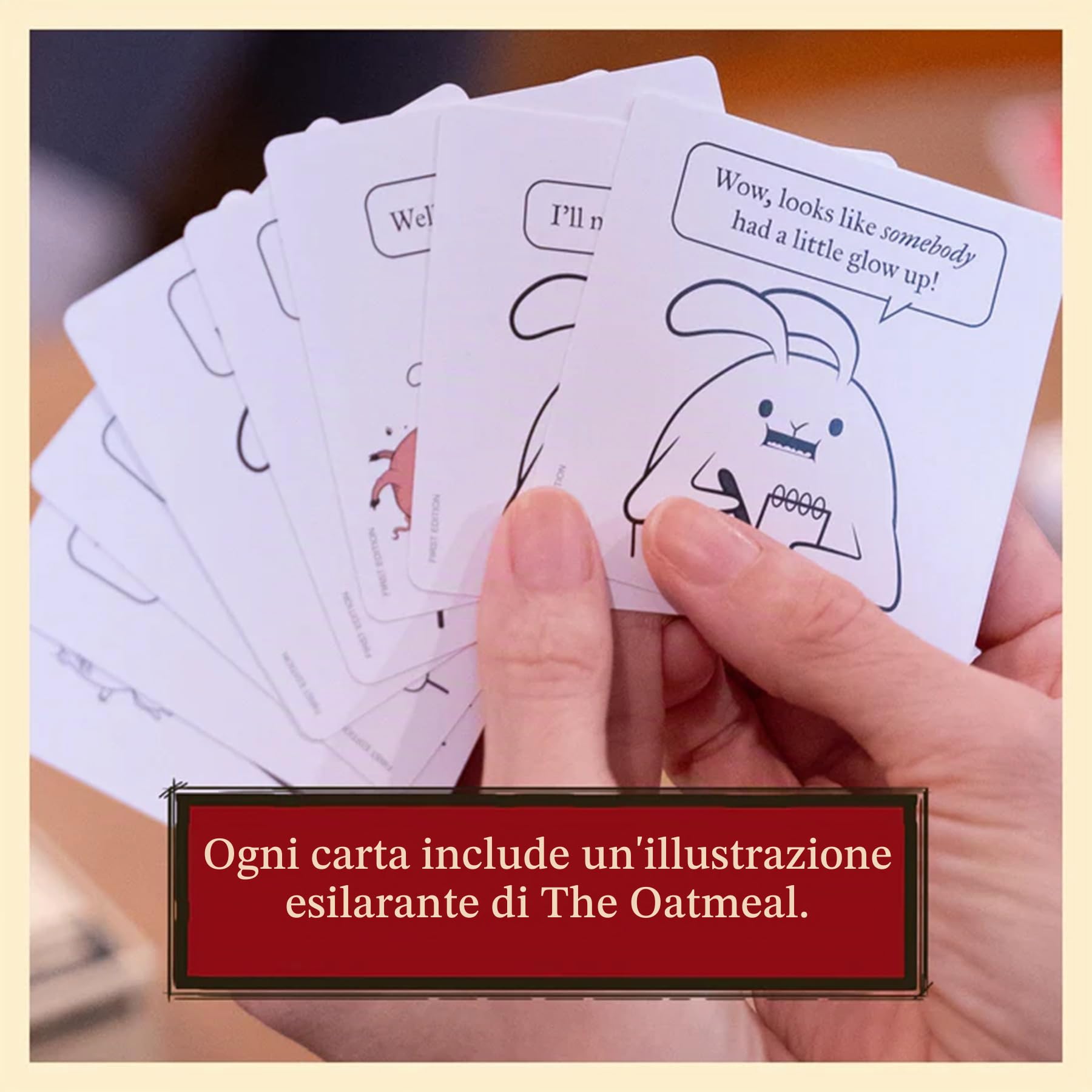 Exploding Kittens | Terapista Di Pachilla | Gioco di Carte per Adulti e Gruppi di Amici | Da 17 Anni | Da 3 a 8 Giocatori | 15 Minuti per Partita | Italiano