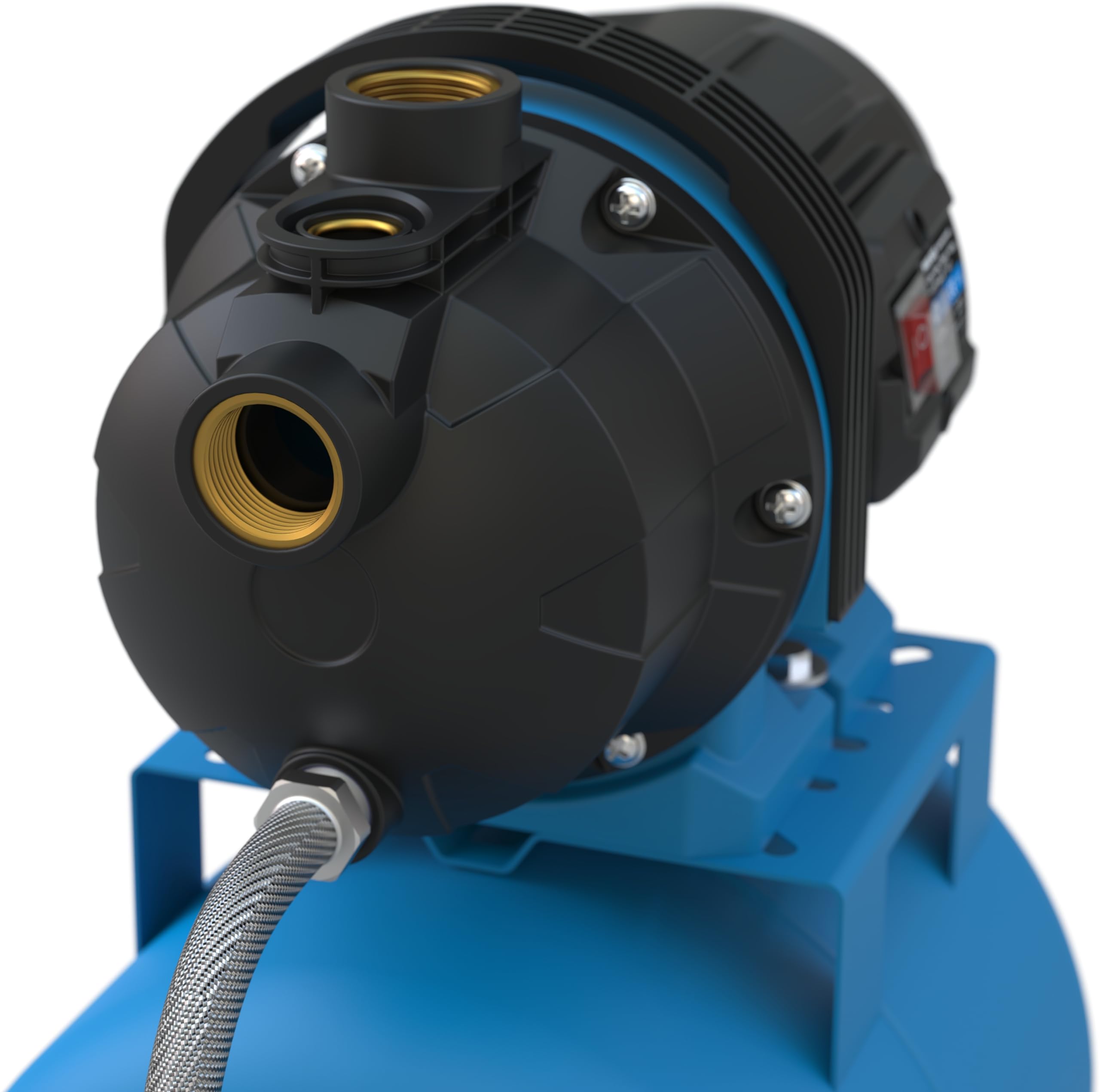 Güde Acqua domestica HWW 6035 (600 W, capacità caldaia: 19 l, portata 3200 l/h, altezza di consegna: max. 35 m, altezza di aspirazione: max. 7 m, ruota in noryl, serbatoio in acciaio, interruttore a