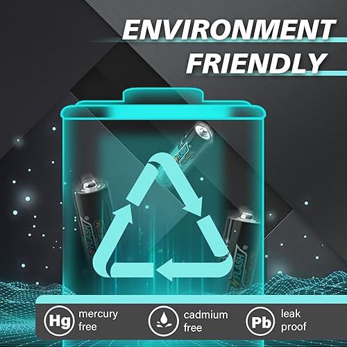 Miniatura 6 de Paquete de 12 pilas AAA con batería alcalina de alto rendimiento Fresh Date-Triple A, 1.5 voltios, 10 años de vida útil, la energía no gotea,