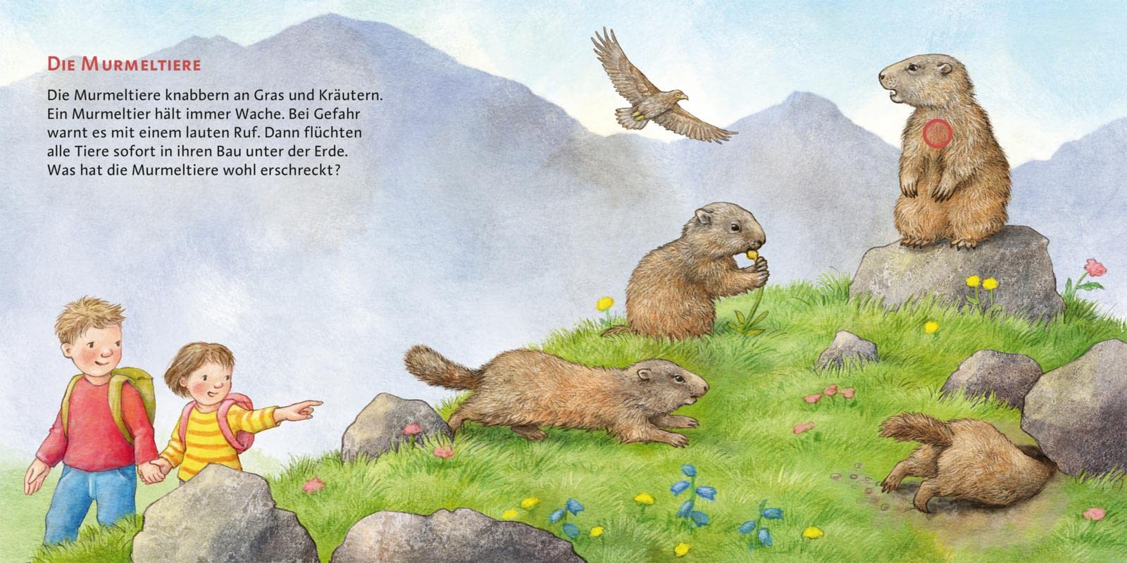 Hör mal (Soundbuch): In den Bergen: Zum Hören, Schauen und Mitmachen ab 2 Jahren. Mit echten Tierstimmen und Naturgeräuschen