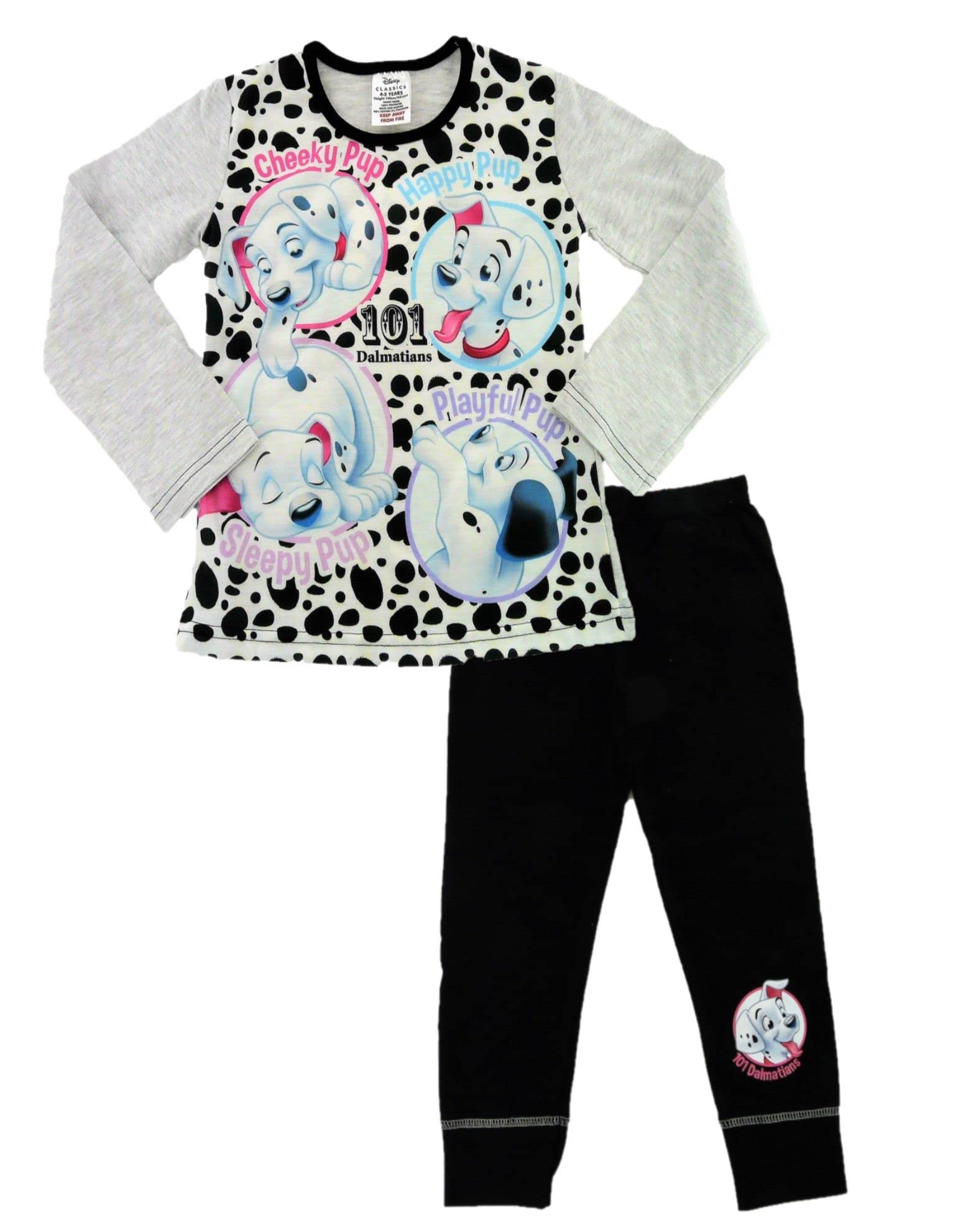 Disney 101 Dalmatians Cheeky Pup Girls Pyjamas