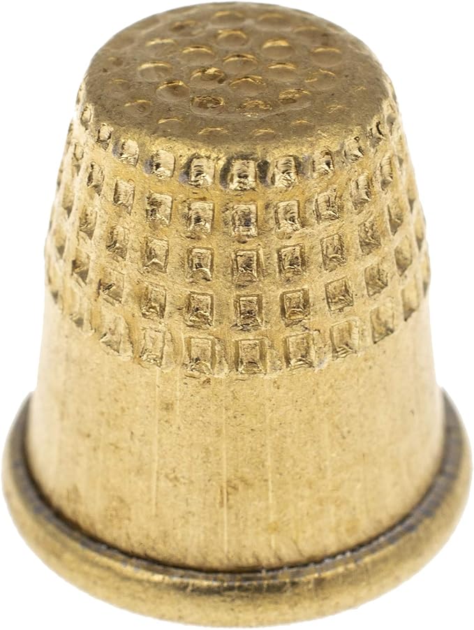 Amazon.de Fingerhut aus Edelstahl, zum Stricken kleiner Metall