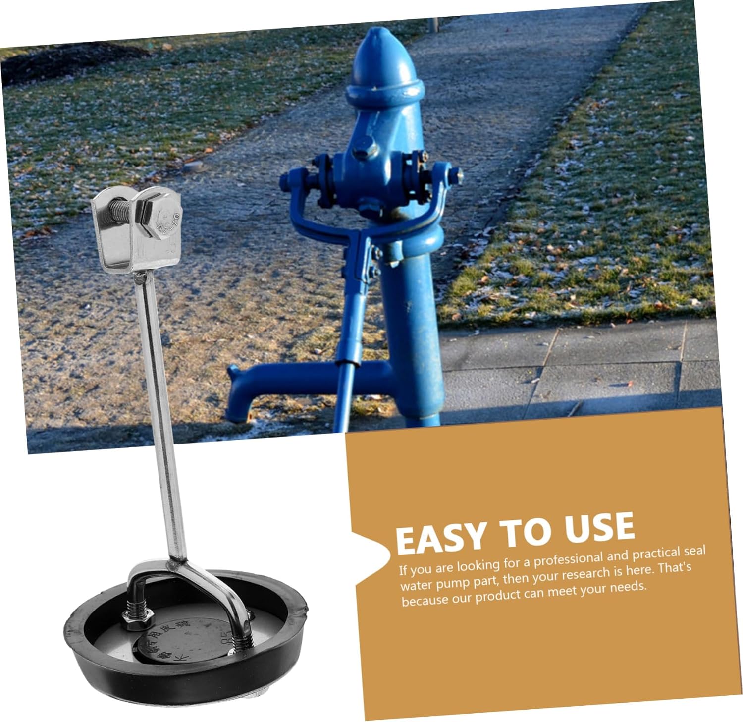 Sturdy Pitcher Pump Part Stainless Steel Water Pump Core Replacement for Small Water Pump Pump Accessory