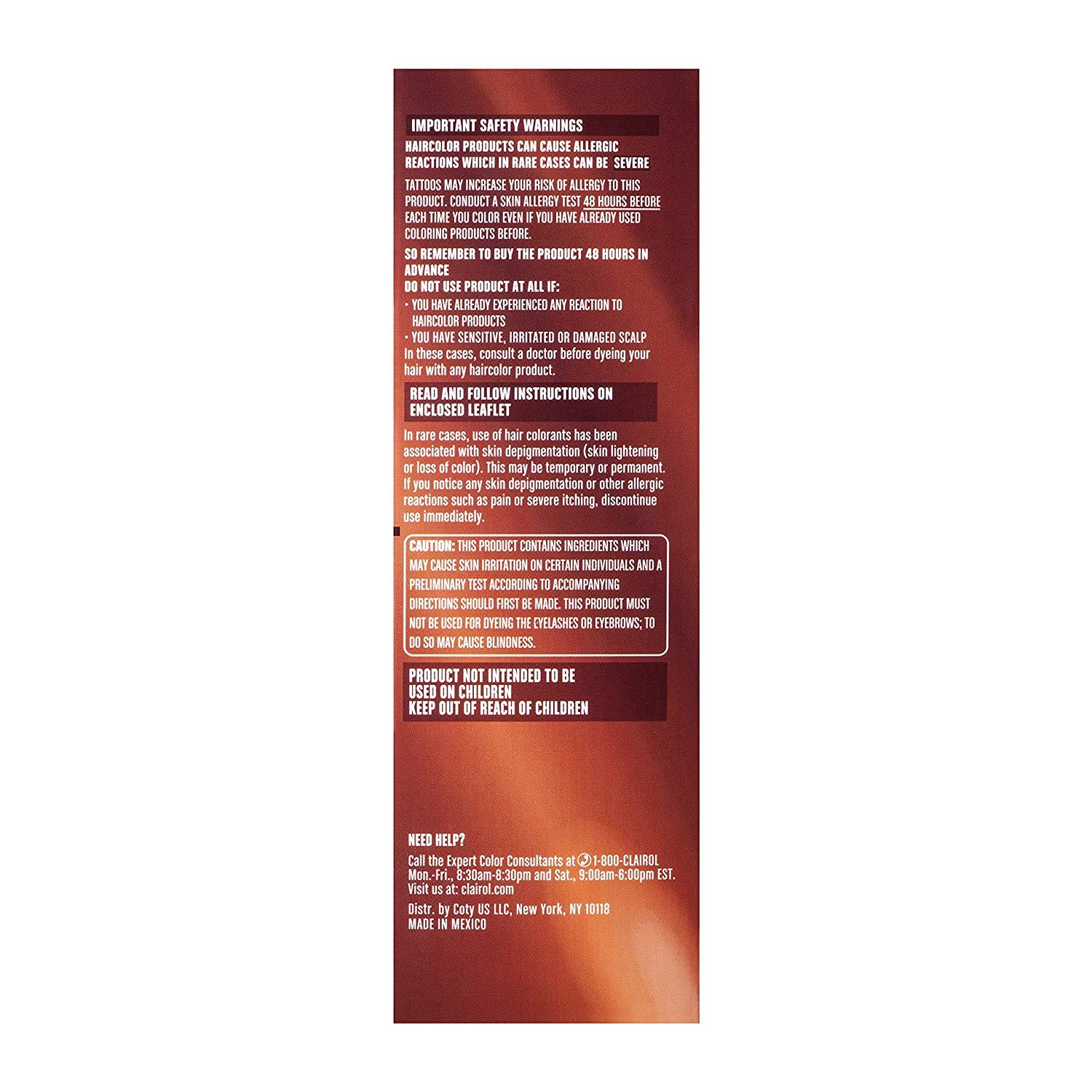 Clairol Nice'n Easy Perfect 10 Permanent Hair Dye, 6R Light Auburn Hair Color, 1 Count : Everything Else