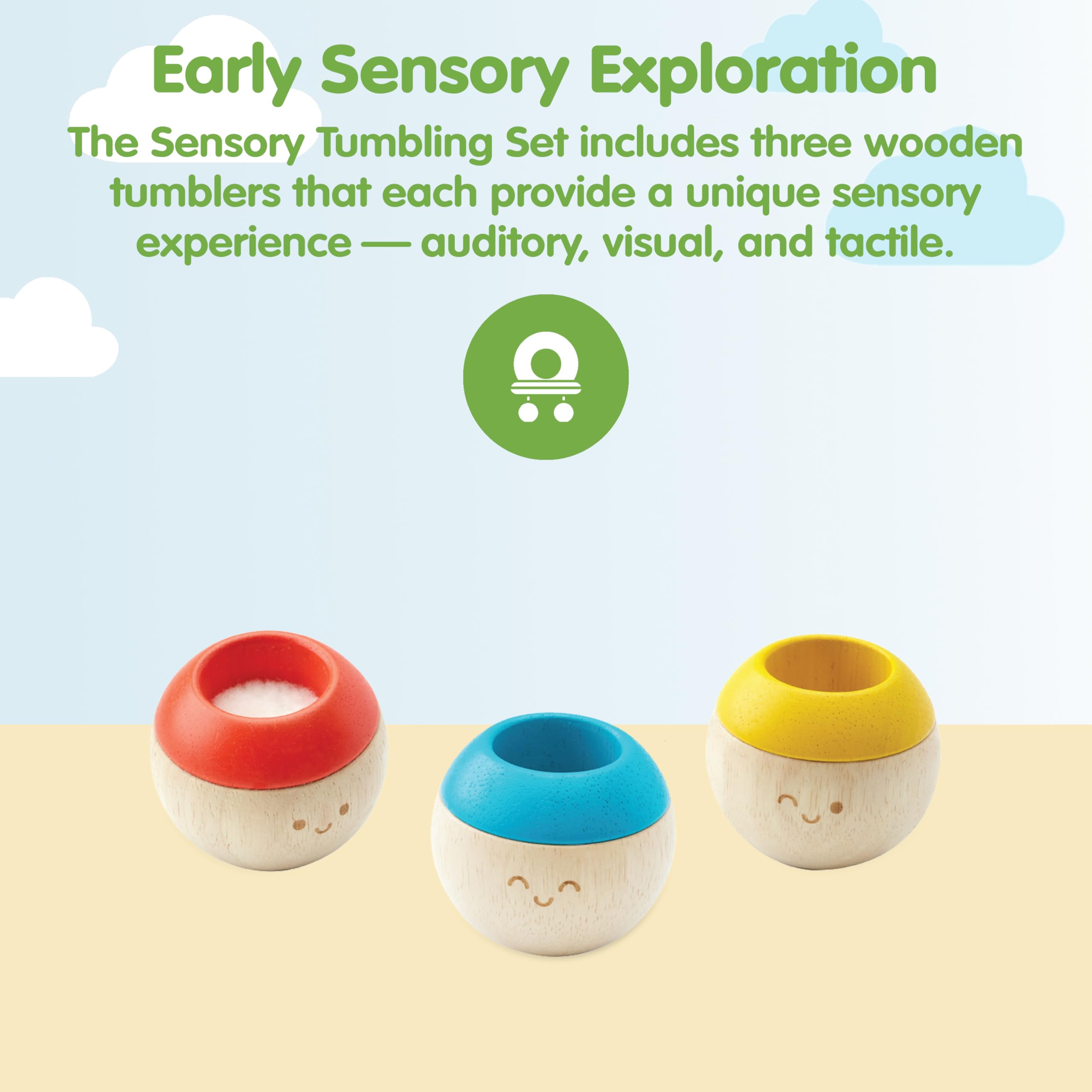 PlanToys Sensory Tumbling Activity Set of 3